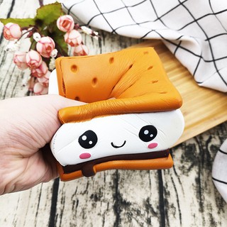 ĐỒ CHƠI SQUISHY BÁNH QUÍ VUÔNG KẸP