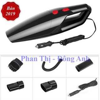 Máy hút bụi cầm tay mini, CÓ DÂY TẦU NGUỒN 12V - Vệ sinh xe hơi - ẢNH THẬT TEST LỰC HÚT