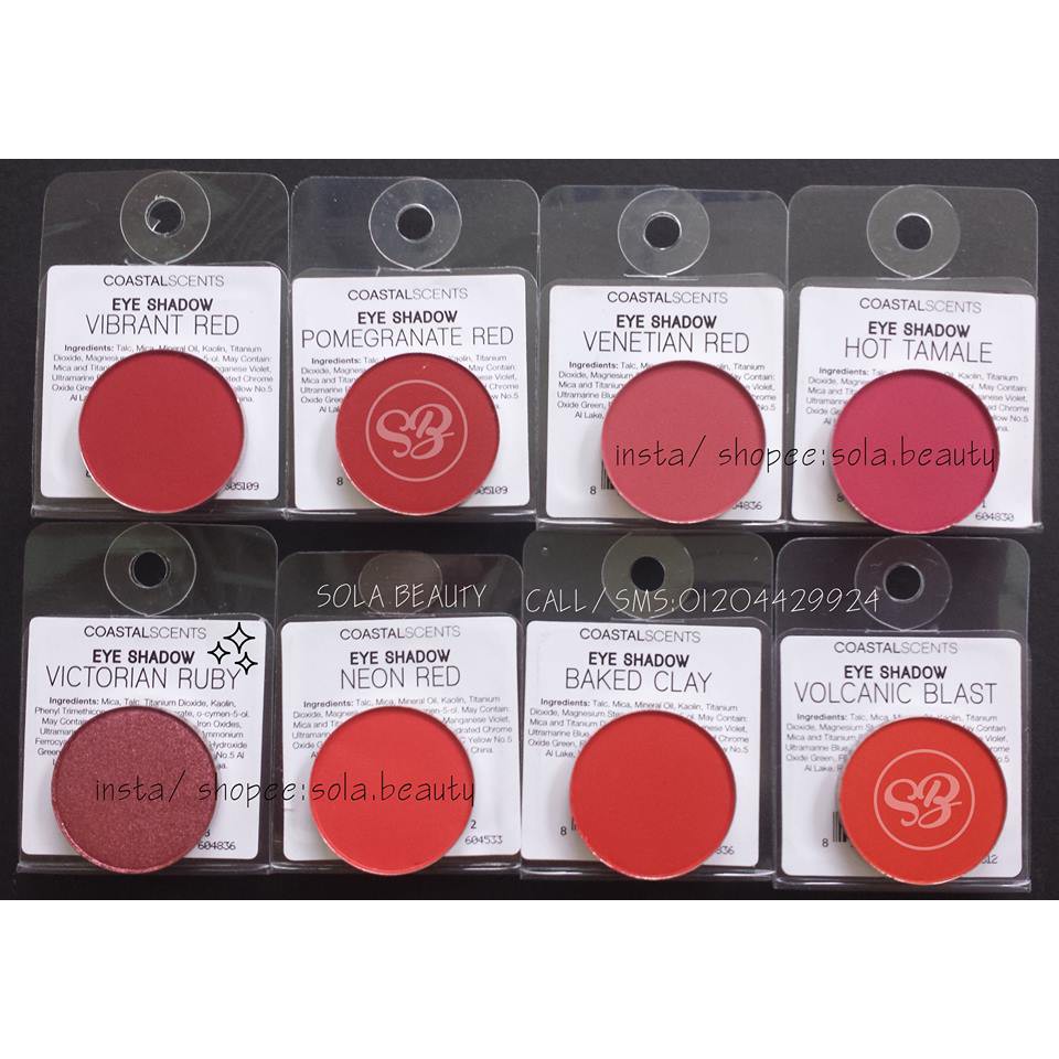 Các màu mắt lẻ (Phần 7) - Coastal Scents