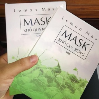 BỘT KHỔ QUA RỪNG LEMON MASK HANDMADE