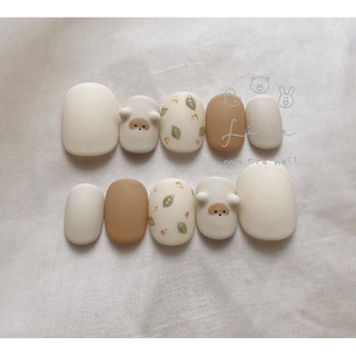 Nailbox gấu mèo lì siêu đáng iu