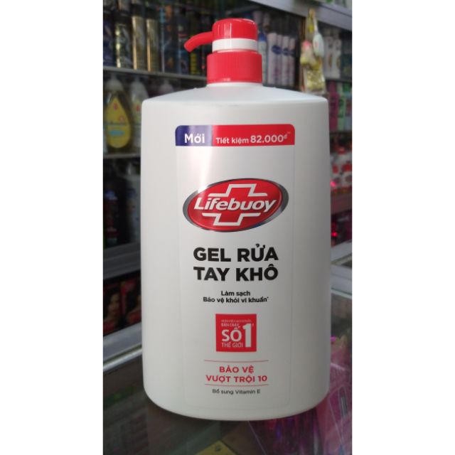 Gel rữa tay khô Lifeboy 1kg1