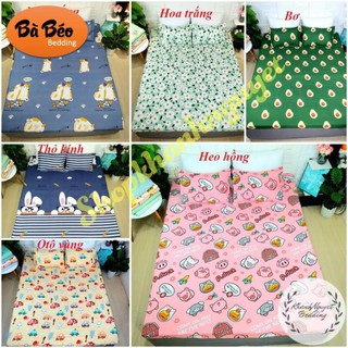 Bộ drap ga gối poly cotton m6/m8 ( được chọn mẫu)
