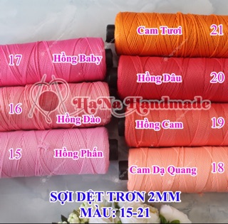 sợi dệt cotton dao nhi