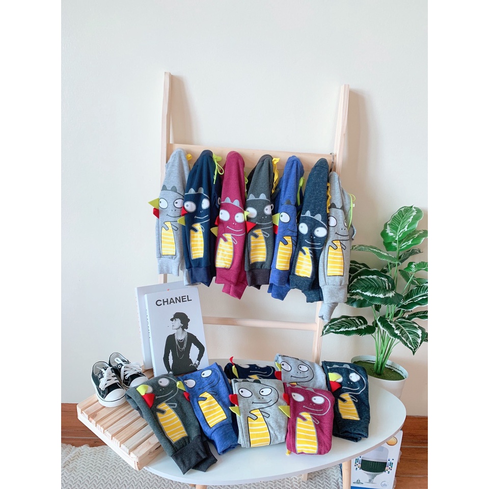 Combo 3 Quần thu đông bé trai- quần nỉ bông cho bé trai K054