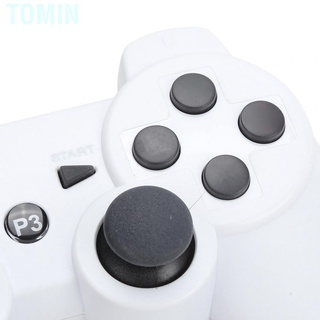 Tomin wireless gamepad rechargeable bluetooth remote control for ps3 white - ảnh sản phẩm 2