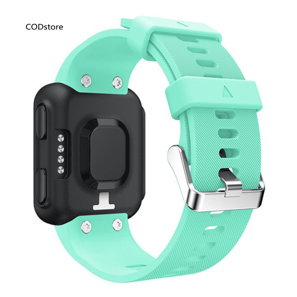 Dây đeo tay silicon thay thế cho đồng hồ thông minh Garmin Forerunner 35