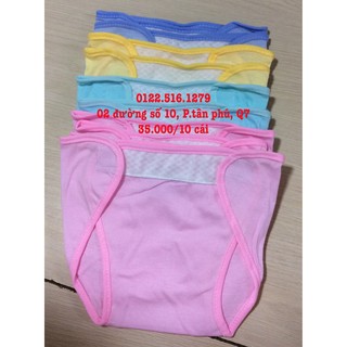 Set 10 tã vải dán cho bé ( sơ sinh-<6kg)