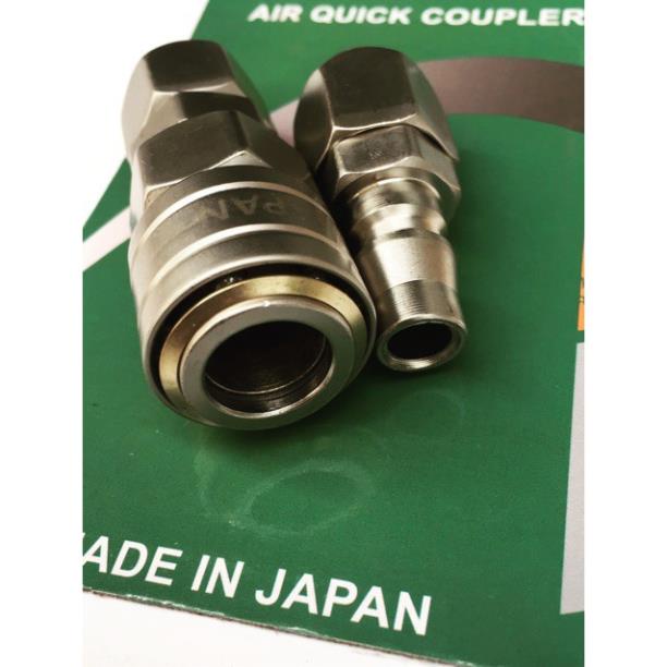 ĐẦU NỐI NHANH TỰ ĐỘNG JAPAN DÙNG HƠI KHÍ NÉN HÀNG CAO CẤP
