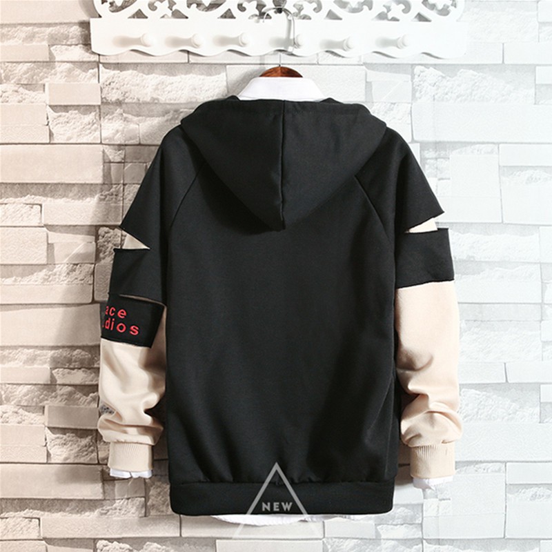 European and American style long-sleeve hoodie for men