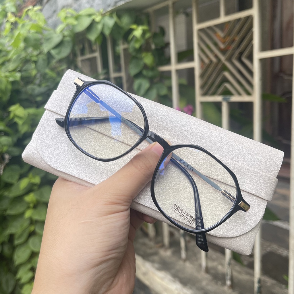 Gọng Kính Không Độ Nữ [CÓ BẢO HÀNH] Kính Trắng Thời Trang Chống Tia Ánh Sáng Xanh- VT12 | BigBuy360 - bigbuy360.vn