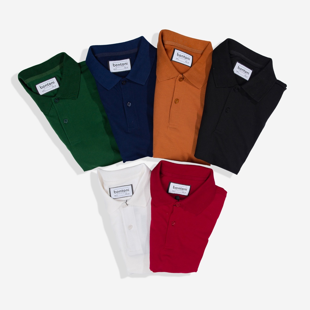 Áo Polo nam cổ bẻ  BASIC  POLO 2.0 vải Cotton xuất xịn, chuẩn form, sang trọng, thanh lịch BENTONI