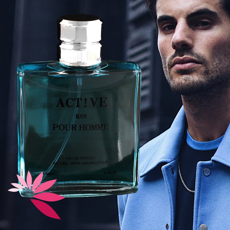 Nước hoa nam Active Man Pour Homme lưu hương lâu, hàng chính hãng chất lượng cao 100ml tặng quà 60k - NH01