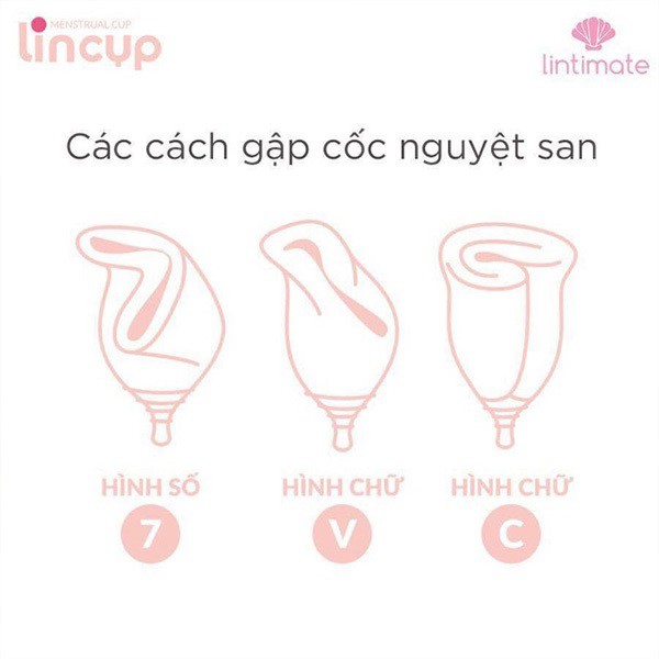 [HÀNG CHÍNH HÃNG] Cốc Nguyệt San Lincup của Mỹ - Mềm Mại, An Toàn, Chất Lượng - SaffronVua