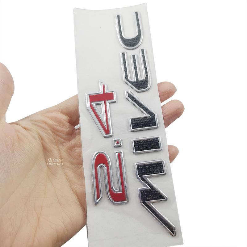 Logo MITSUBISHI MIVEC 2.4 bằng ABS trang trí ô tô tiện lợi