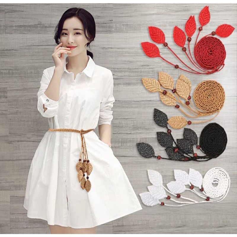 Thắt lưng dây nịt đai váy cột eo vintage thời trang cho nữ Lh0917399527