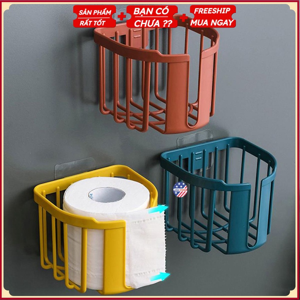 Giỏ Khay Đựng Giấy Vệ Sinh G24 Mới Về Nhiều Màu, Hộp Đựng Đồ Nhà Tắm Bằng Nhựa Đẹp