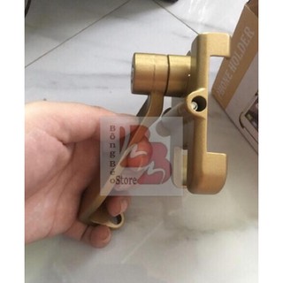 Giá Đỡ - Kẹp Điện Thoại Gắn Xe Máy Inox C2 Chống Rung, Chống Cướp Cực Chắc Chắn
