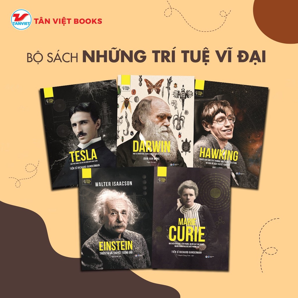 Sách - Bộ Sách: Những Trí Tuệ Vĩ Đại (5 cuốn)
