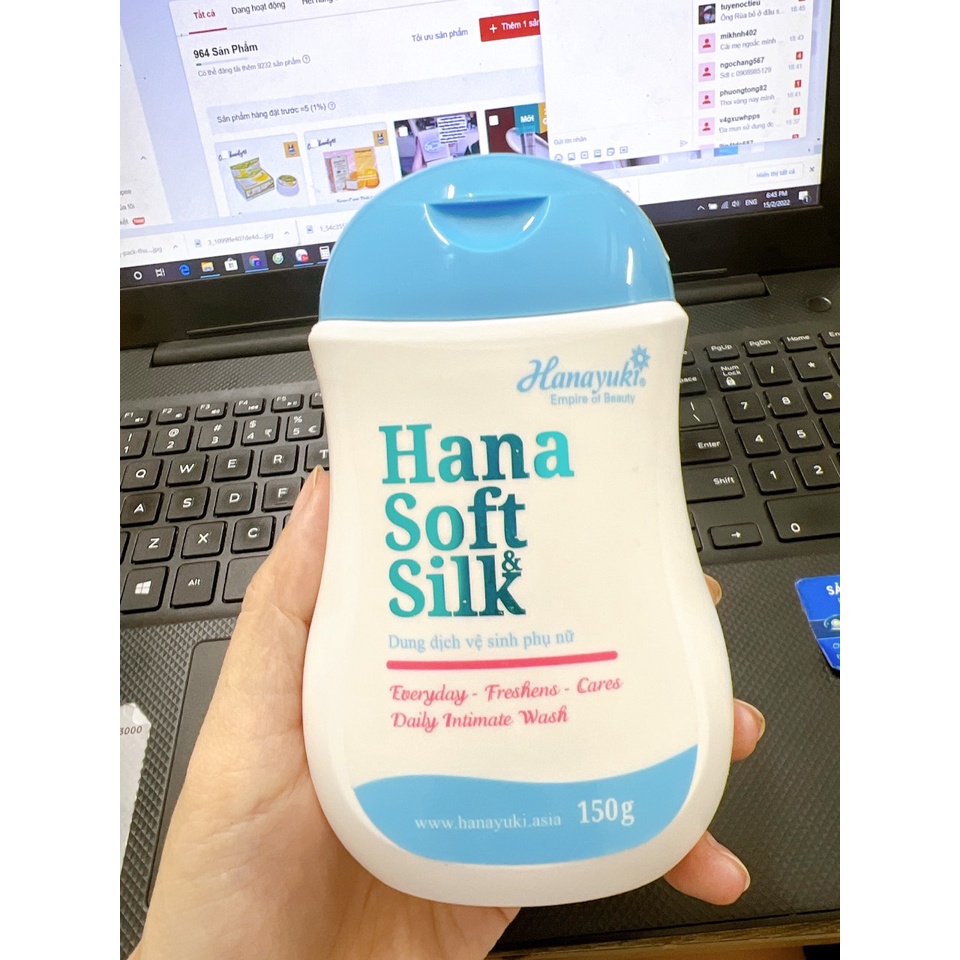 Dung dịch Hanayuki Soft Silk