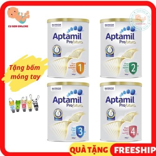 Sữa APTAMIL ÚC 900gr Đủ 4 Số Đủ Bill Date Xa