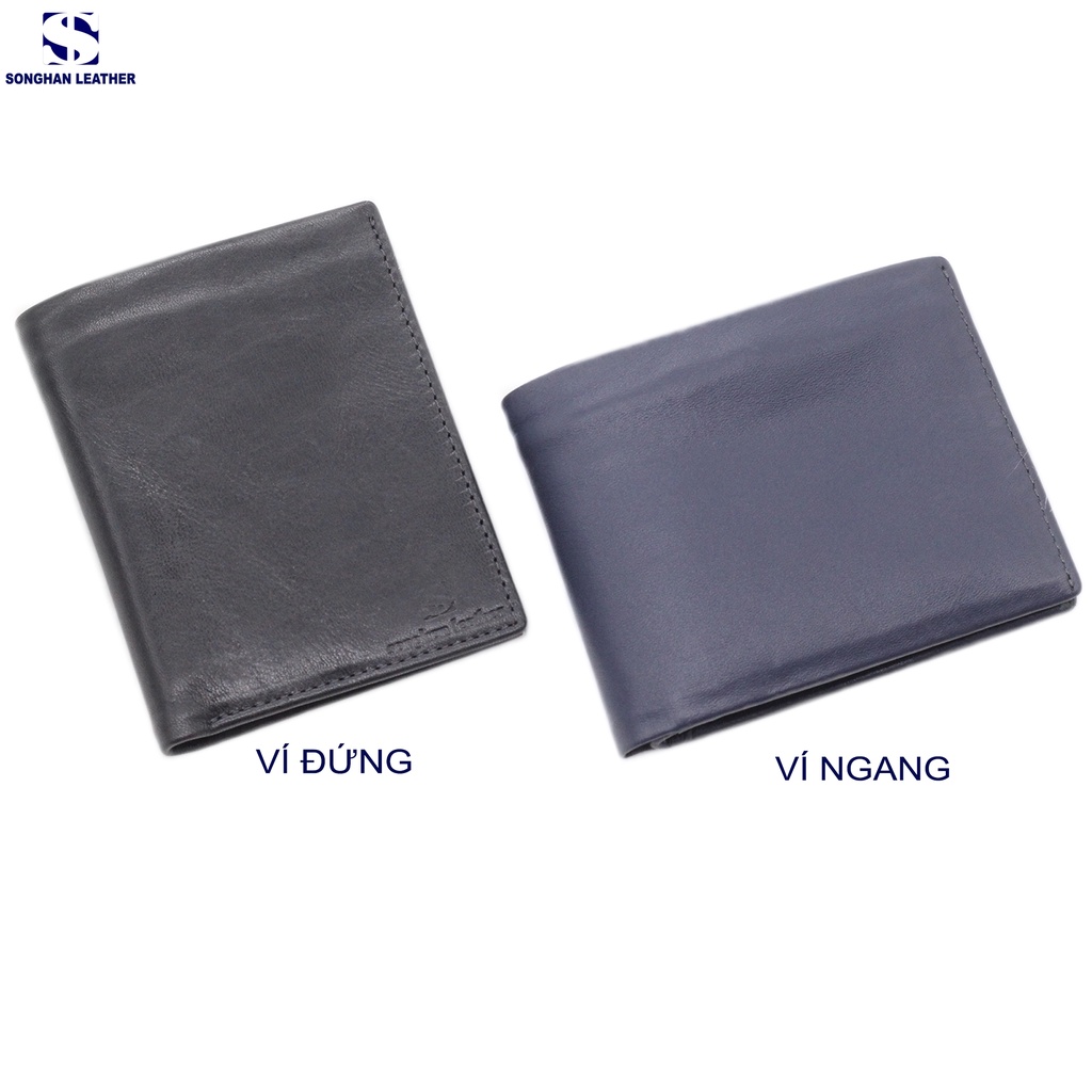 Ví Nam Da Bò NAPPA Cao Cấp Dáng Đứng-Ngang Songhan Leather WL05– Thời Trang Hiện Đại.BH 12Tháng
