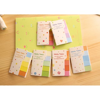 Giấy nhớ tab đánh dấu trang sticky note Gusshop