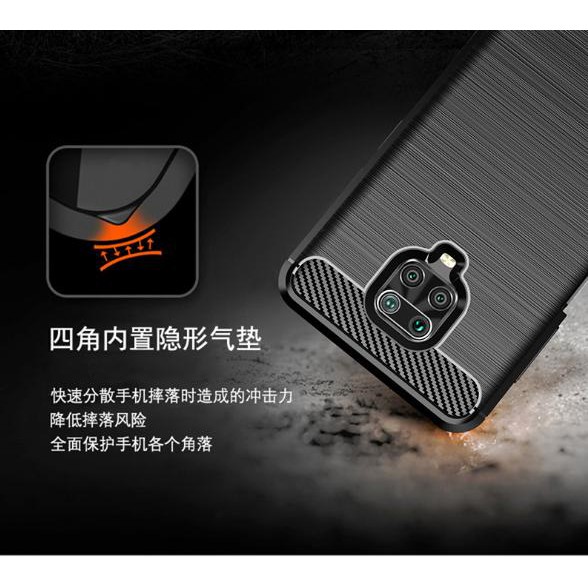Ốp lưng Xiaomi note 9s / note 9 pro cao su chống vân tay cao cấp