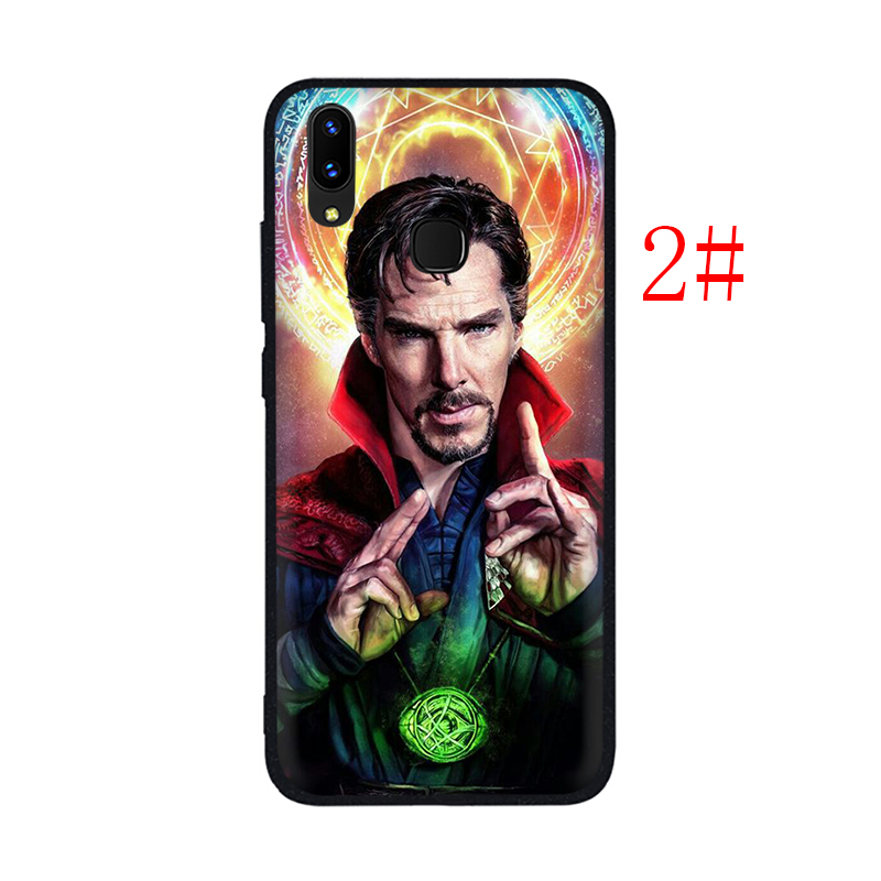 MARVEL Ốp Lưng Silicone In Hình Doctor Strange 64z Cho Samsung A5 2017 A6 A8 Plus A7 A9 2018 Note 8 9