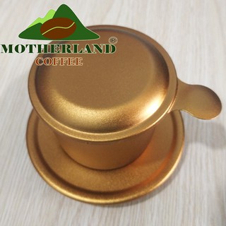 Phin pha cafe màu nâu cao cấp không logo