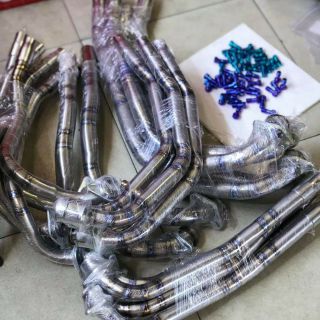 Cổ pô zin titan : vario - winner - sonic - satria - ex 150 - wave - dream