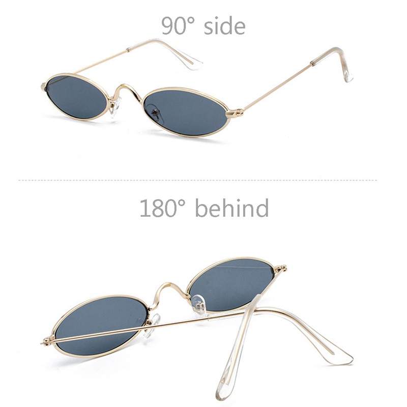 Kính Mát Gọng Kim Loại Hình Oval Phong Cách Cổ Điển Thời Trang Cho Nam Và Nữ gentle monster | BigBuy360 - bigbuy360.vn