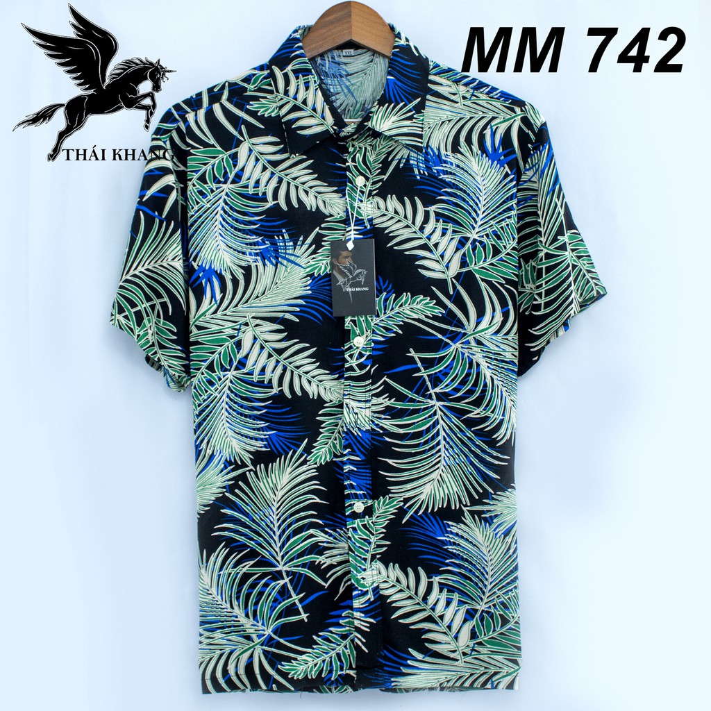 Áo nhóm đi biển CỰC MÁT họa tiết hoa lá đẹp loại áo sơ mi mặc nhóm nam nữ ASLMM7 | BigBuy360 - bigbuy360.vn