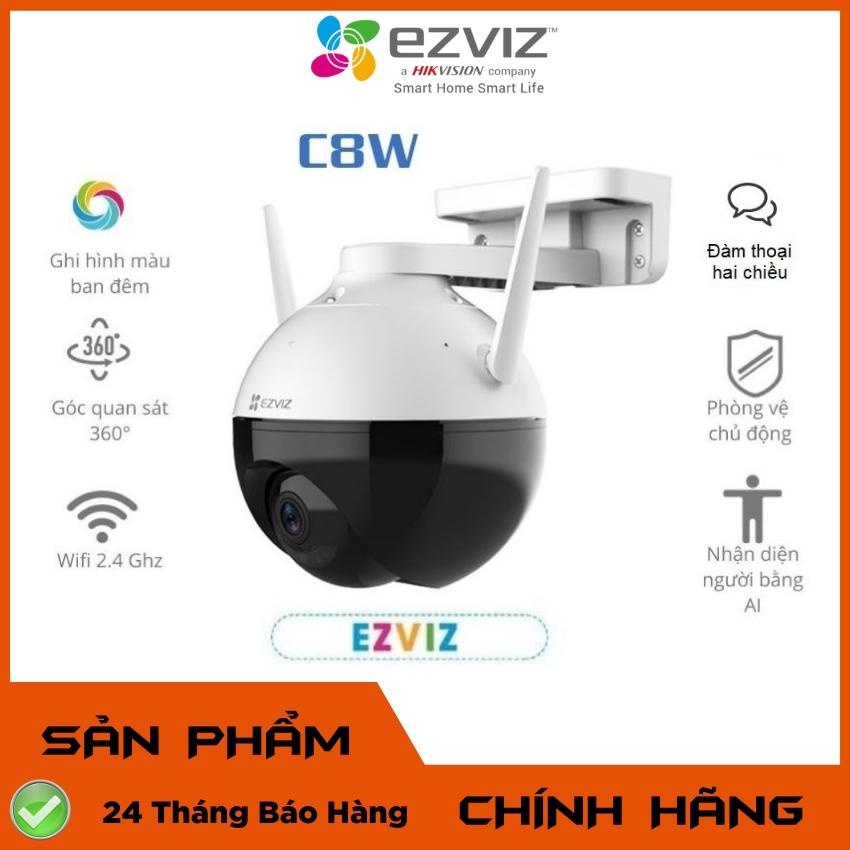 Camera IP WIFI EZVIZ C8C 2.0MP Full HD 1080P, C8W 4MP Full 2K - Xoay Thông Minh 360 độ - Theo Dõi Ch