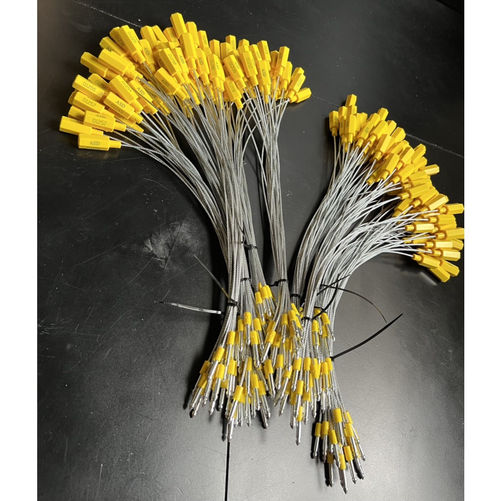 Set 30 sợi Seal niêm phong dây cáp bấm dài 36cm dùng cho xe tải, container.