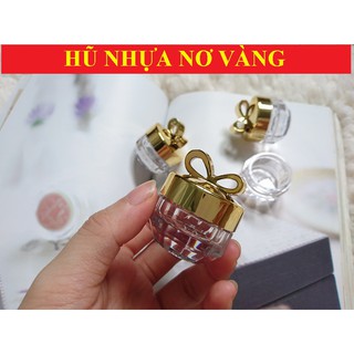HŨ CHIẾT MỸ PHẨM 5G (5ML) NƠ VÀNG