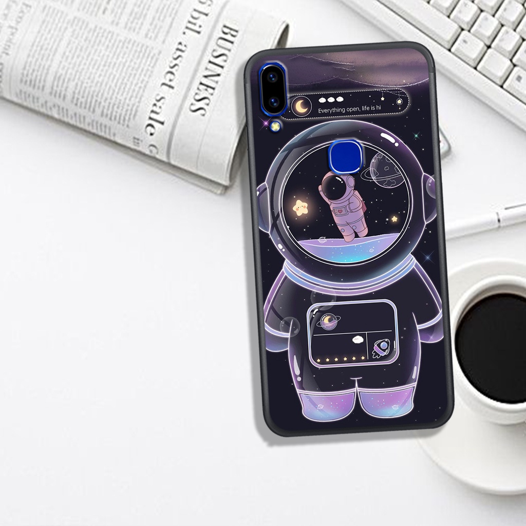 [ HOT BỎNG TAY] ỐP LƯNG VIVO V9/Y85/V11i/V11 , IN HINH CHIBI PHI HÀNH GIA ĐÁNG YÊU, SIÊU CUTE.