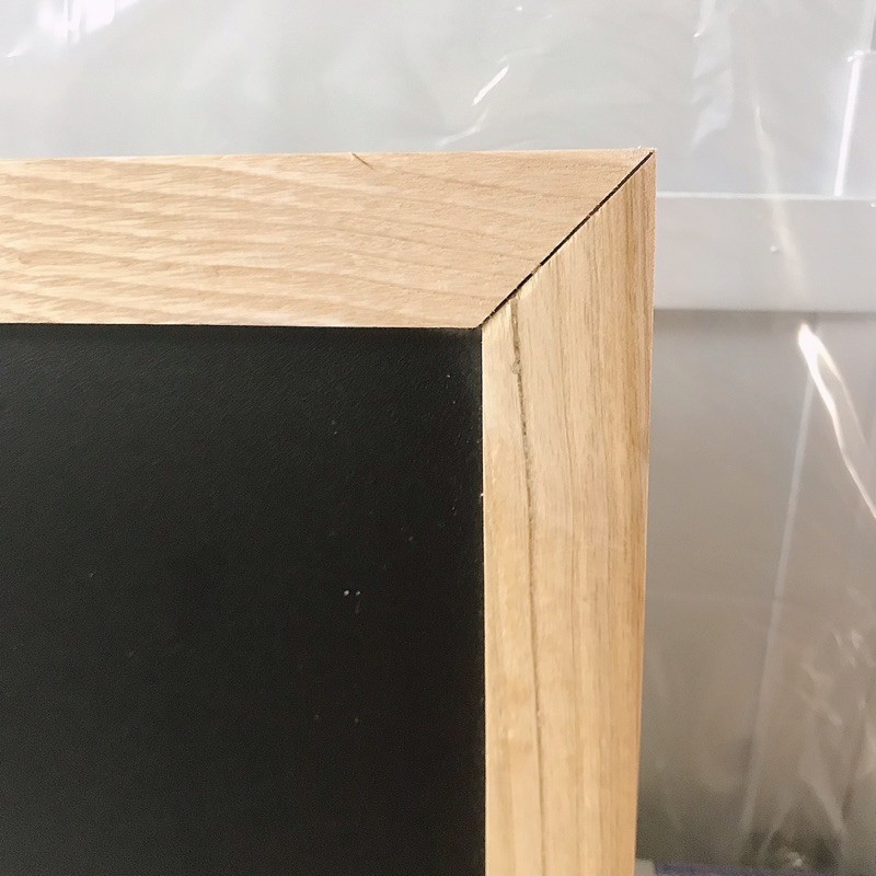 Bảng menu đen khung gỗ, KT: 60x100cm - Tặng kèm đủ phụ kiện ( Hàng sẵn)