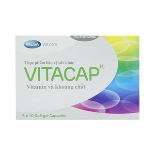 Viên Uống Vitacap Mega We Care Bổ Sung Vitamin Và Khoáng Chất