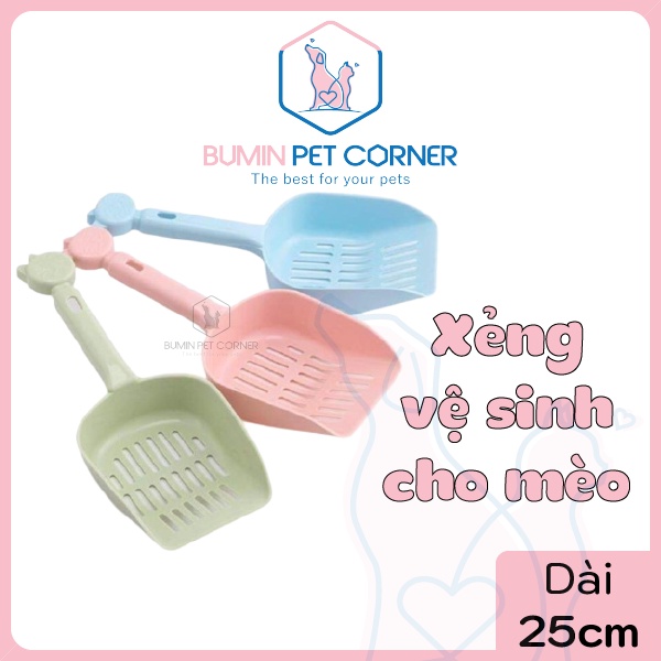 Xẻng xúc cát dọn vệ sinh cho mèo - Xẻng hốt phân cho mèo