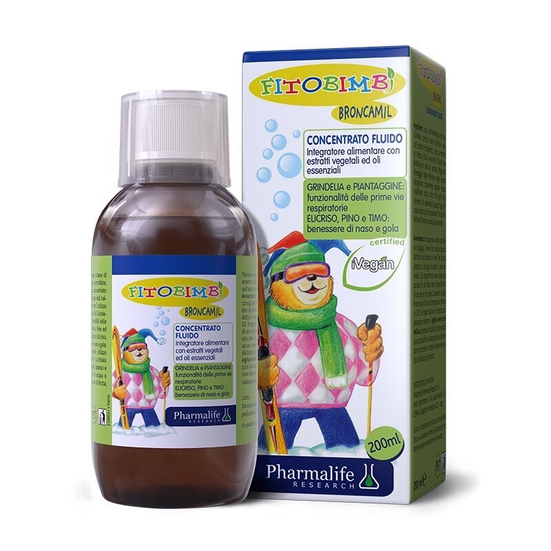 [Kèm Quà Tặng] FitoBimBi BRONCAMIL - Broncamil BimBi Siro Ho thảo dược cho bé