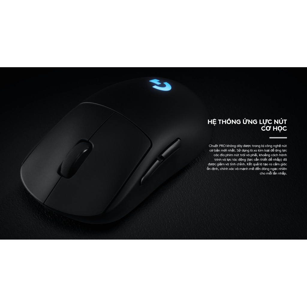 Chuột không dây Logitech Pro Wireless LIGHTSPEED