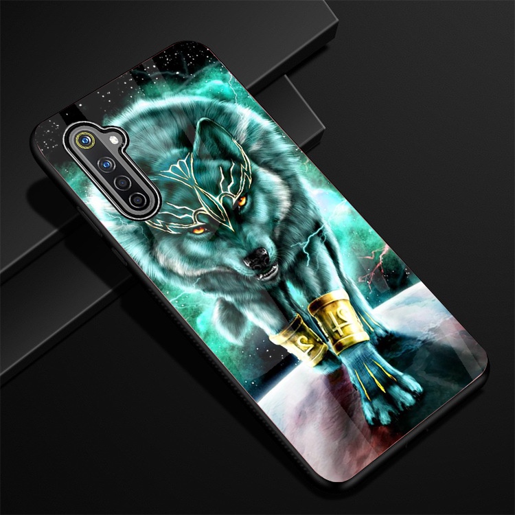 Ốp Lưng REALME 6, 6 PRO mặt kính cường lực cao cấp thiết kế Độc Quyền