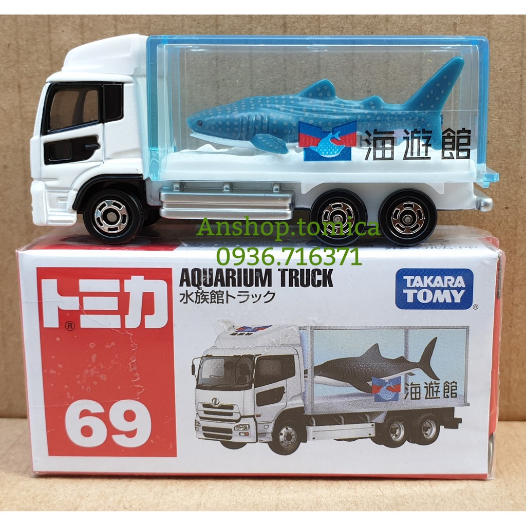 Mô hình xe tải chở cá tomica Nhật Bản No69
