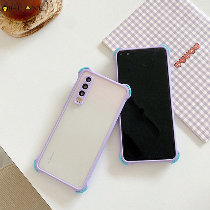 Ốp điện thoại mềm viền cứng chống sốc chống trượt màu sắc phản quang bảo vệ camera cho Xiaomi Redmi K30 K30i 5G Pro