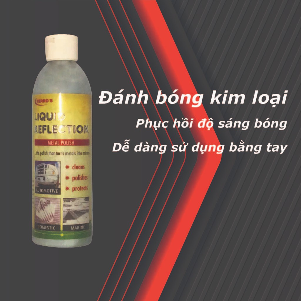 Chất đánh bóng kim loại bằng tay 250ml Made In Australia