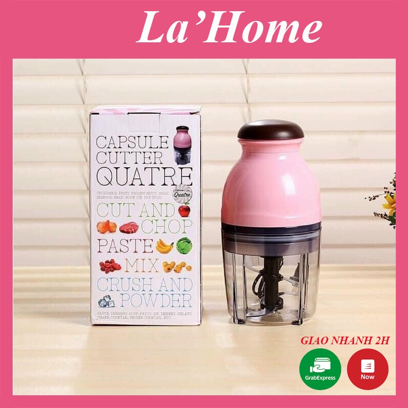 Máy xay mini Osaka chính hãng La'Home, máy xay đa năng cầm tay Tulahome dung tích 1000ml