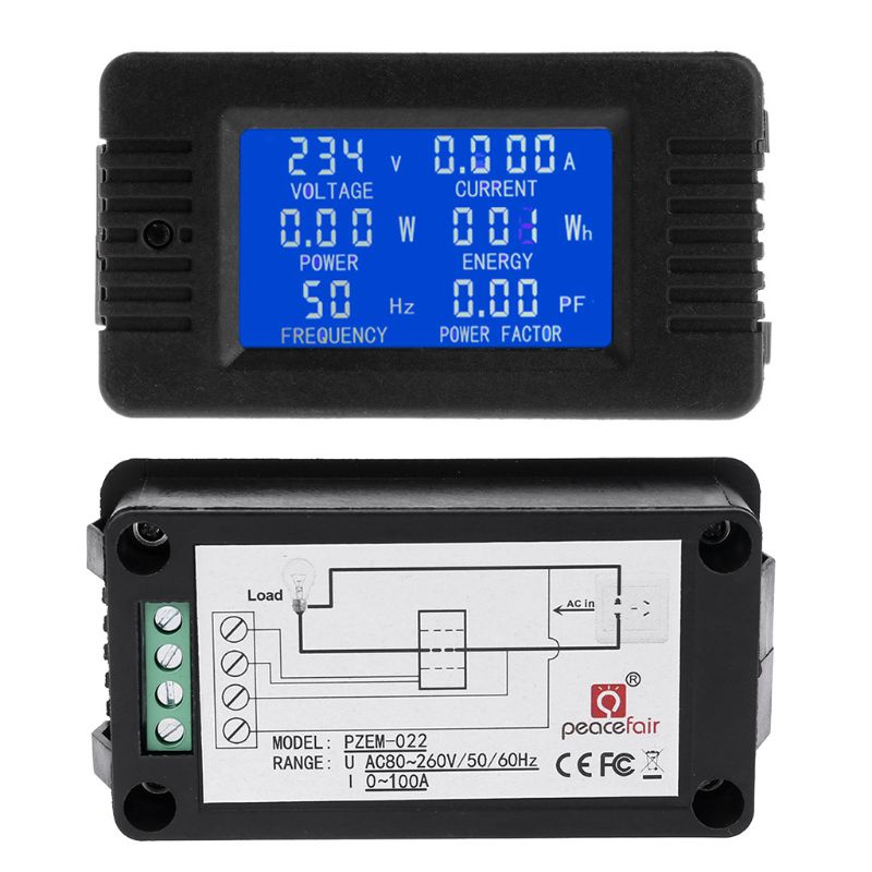 Thiết Bị Đo Công Suất Điện Màn Hình LCD Chất Lượng Cao