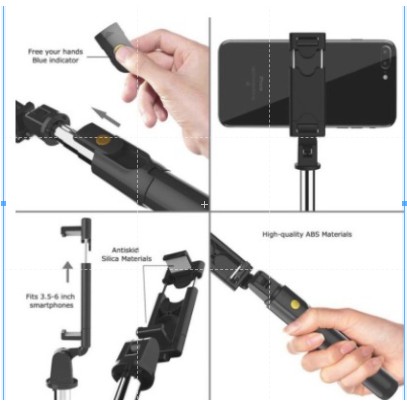 ❤️❤️Gậy Chụp Ảnh Tự Sướng Bluetooth 3 Chân Đa Năng – Tripod K07 – Chụp Hình Selfie. | BigBuy360 - bigbuy360.vn