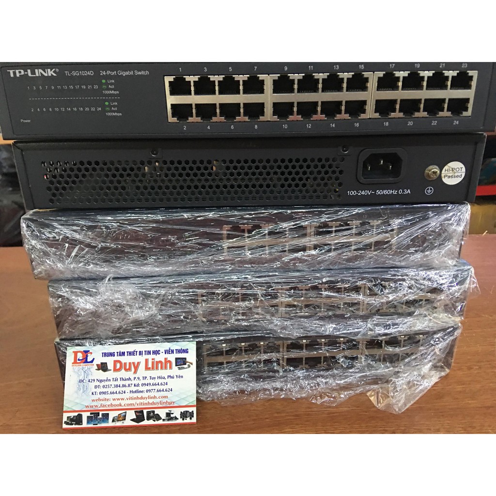 Bộ Switch 24 cổng Gigabit chia mạng LAN TPLink TL-SG1024D